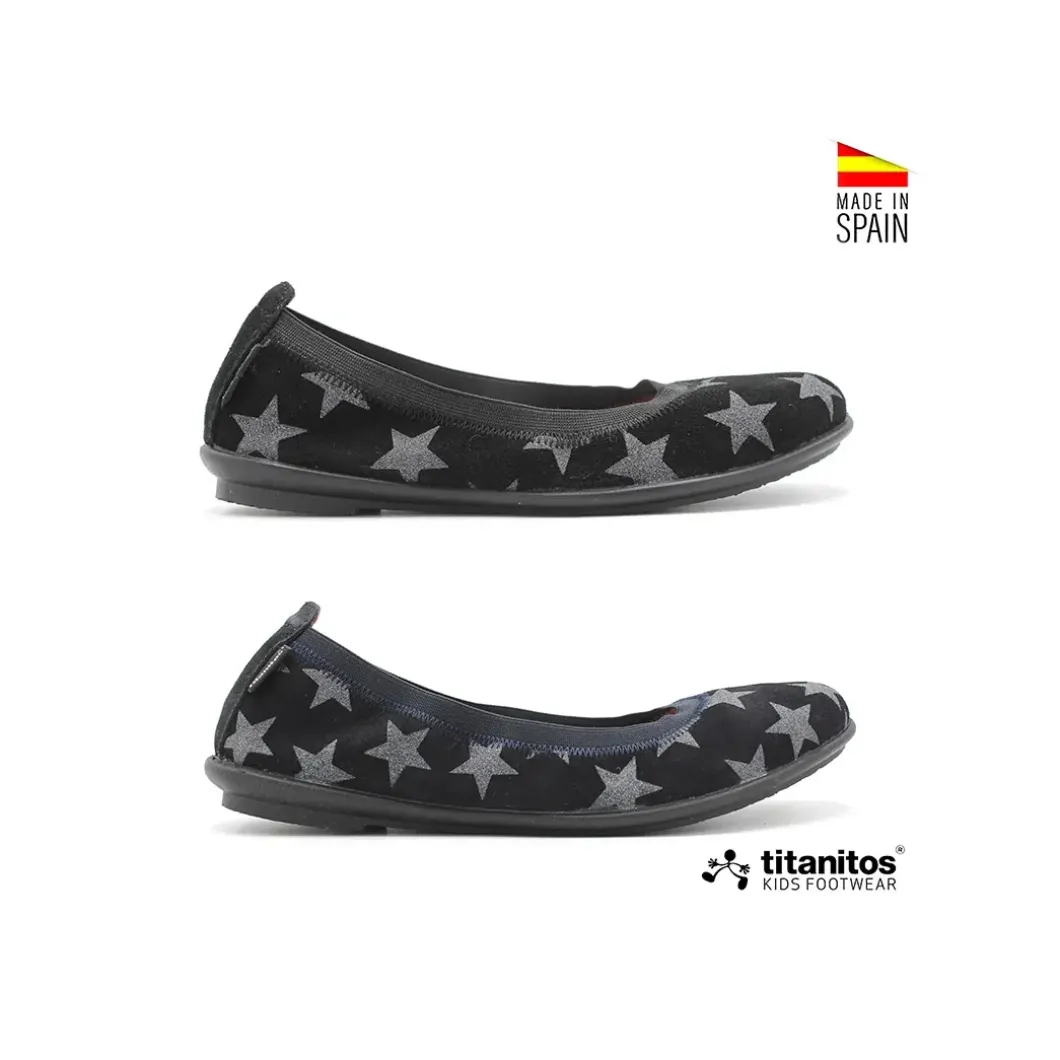 Mercedita de serraje con estrellas