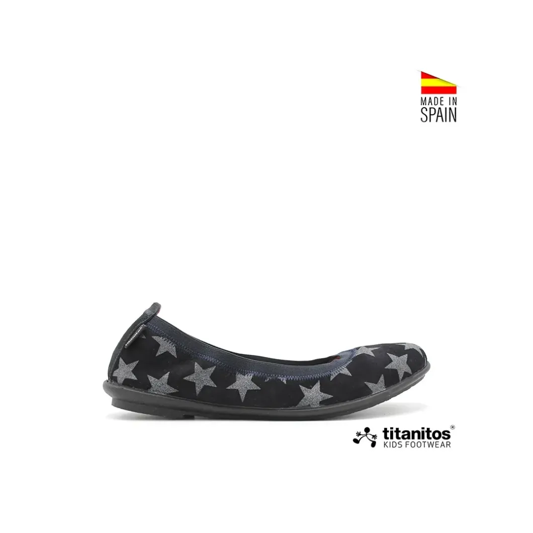 Mercedita de serraje con estrellas