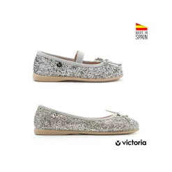 Mercedita glitter plata Victoria