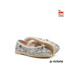 Mercedita glitter plata Victoria