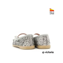 Mercedita glitter plata Victoria