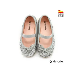 Mercedita glitter plata Victoria