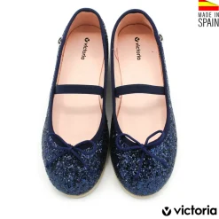 Mercedita glitter Victoria azul marino