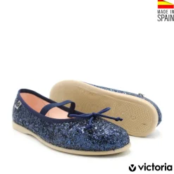 Mercedita glitter Victoria azul marino