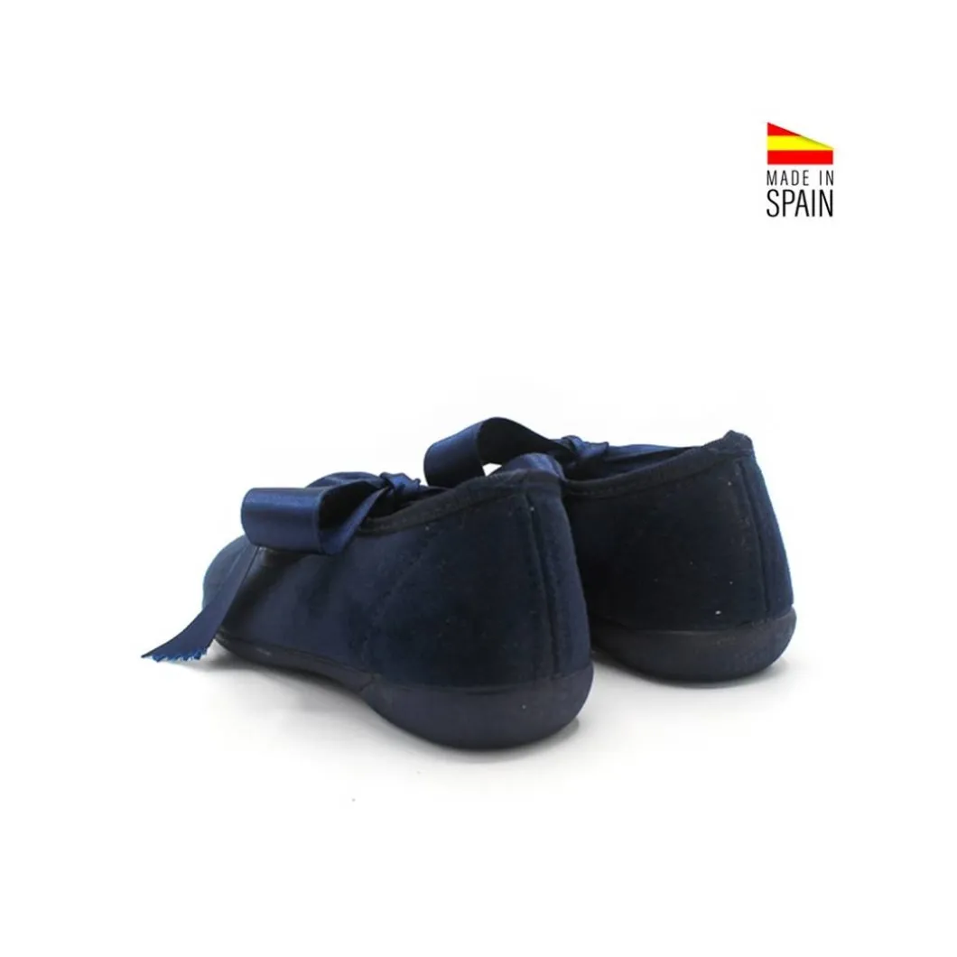 Mercedita lili azul marino