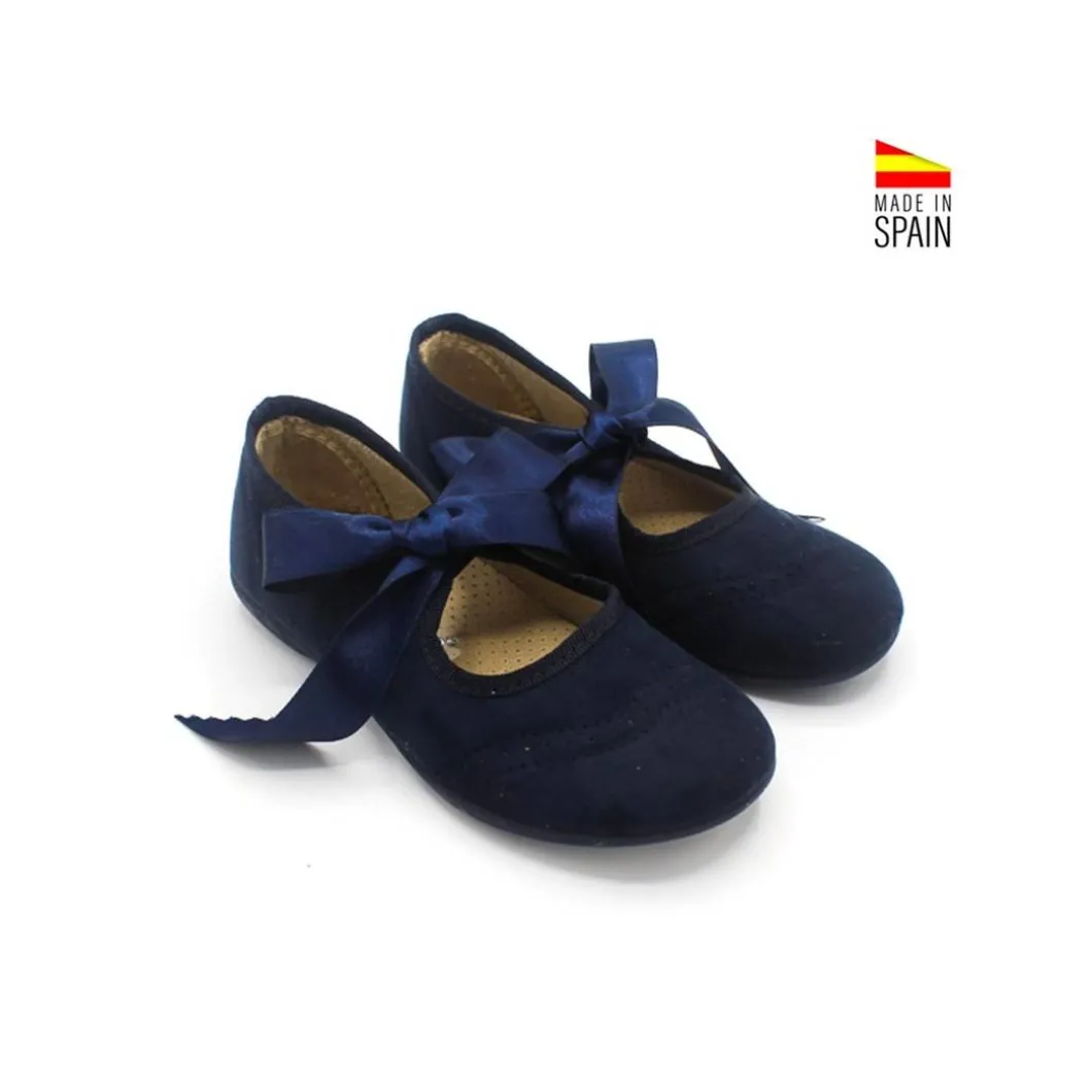Mercedita lili azul marino
