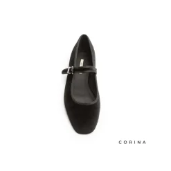 Mercedita negra terciopelo Corina