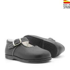 Mercedita piel eco negra