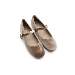 Mercedita taupe terciopelo C1148