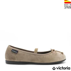 Merceditas terciopelo Victoria taupe