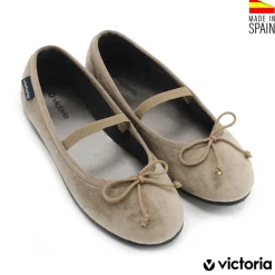 Merceditas terciopelo Victoria taupe