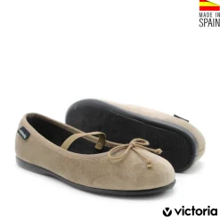 Merceditas terciopelo Victoria taupe