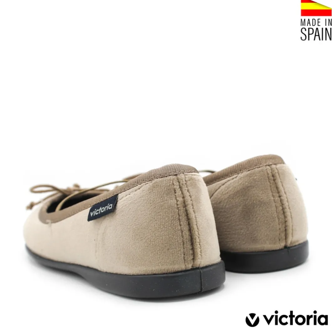 Merceditas terciopelo Victoria taupe