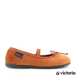 Merceditas terciopelo Victoria naranja