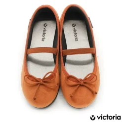 Merceditas terciopelo Victoria naranja