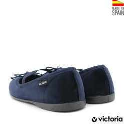 Merceditas terciopelo Victoria azul marino