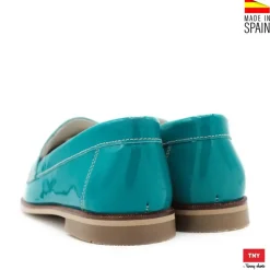 MOCASIN CHAROL TURQUESA TNY
