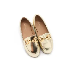 Mocasin dorado eslabón