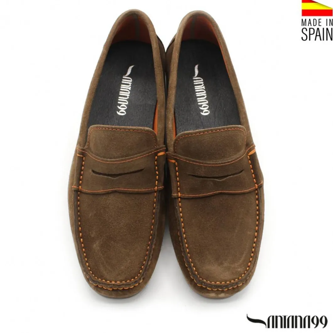 MOCASINES ANTIFAZ MARRÓN