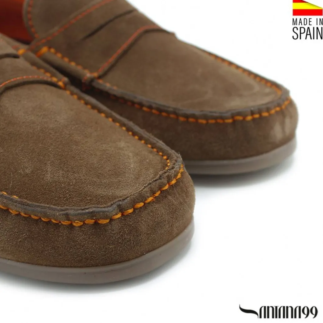 MOCASINES ANTIFAZ MARRÓN