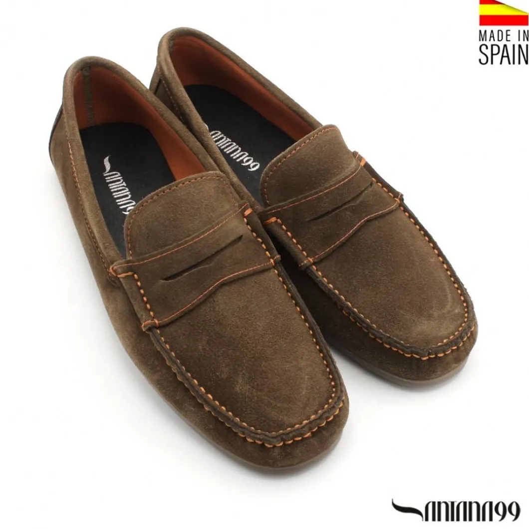 MOCASINES ANTIFAZ MARRÓN
