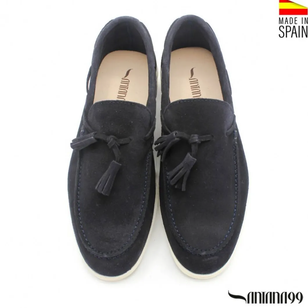 MOCASINES NAUTICOS BORLAS MARINO