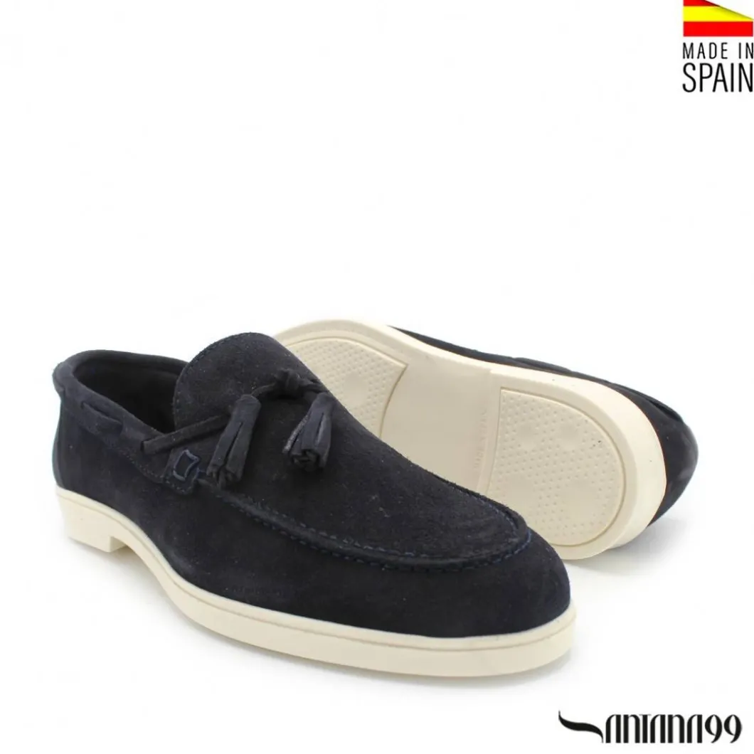 MOCASINES NAUTICOS BORLAS MARINO