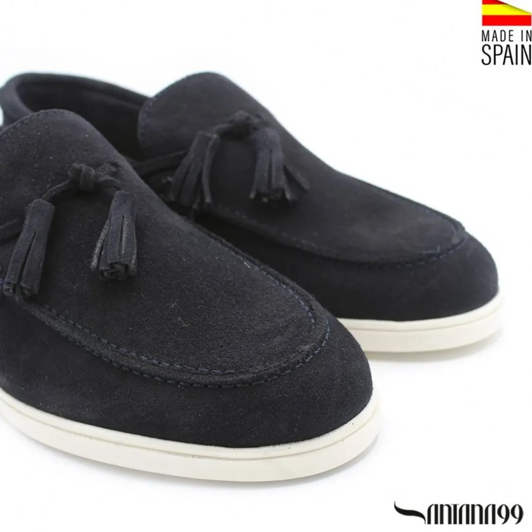 MOCASINES NAUTICOS BORLAS MARINO