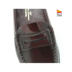 Mocasín antifaz 4005 burdeos