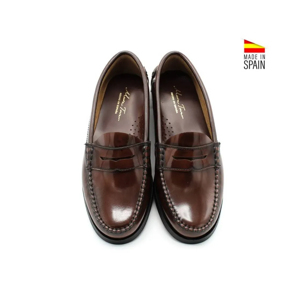 Mocasín antifaz 4005 marrón