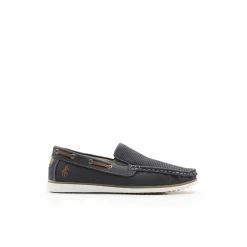 Mocasín azul marino de verano