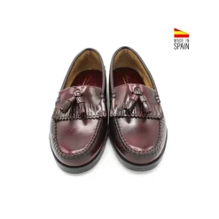 Mocasín borlas 507 burdeos