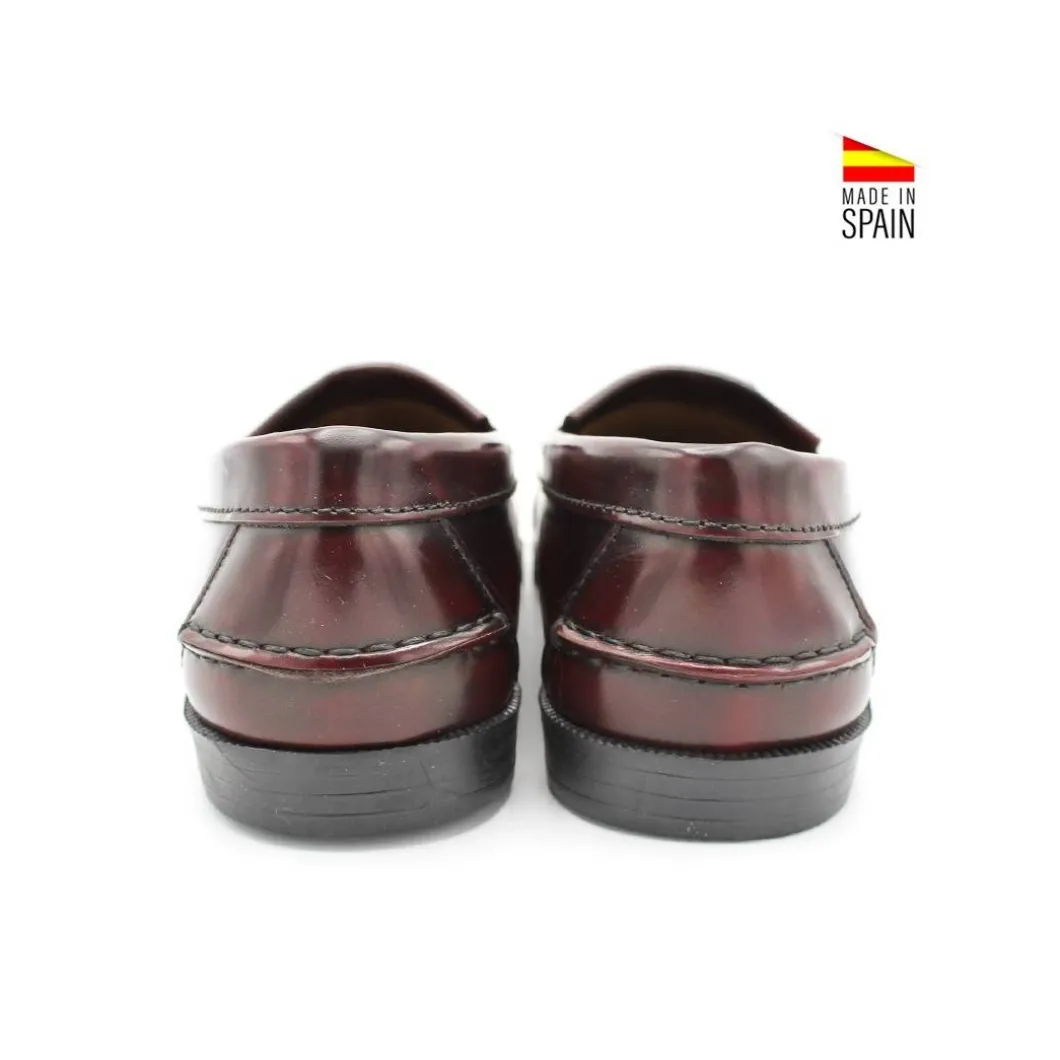 Mocasín borlas 507 burdeos