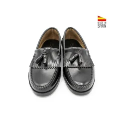 Mocasín borlas 507 negro