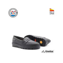 Mocasín colegial marino C990 Titanitos