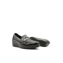 Mocasín con cuña negro