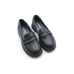 Mocasín niña antifaz azul marino