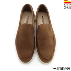 MOCASÍN NOBUCK MARRÓN
