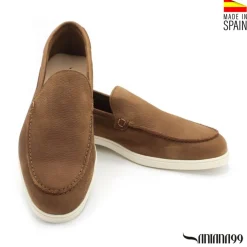 MOCASÍN NOBUCK MARRÓN