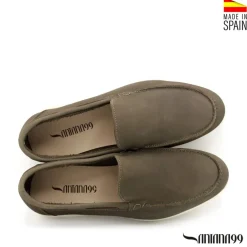 Mocasín Nobuck verde