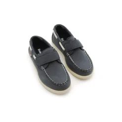 Mocasín náutico con velcro marino