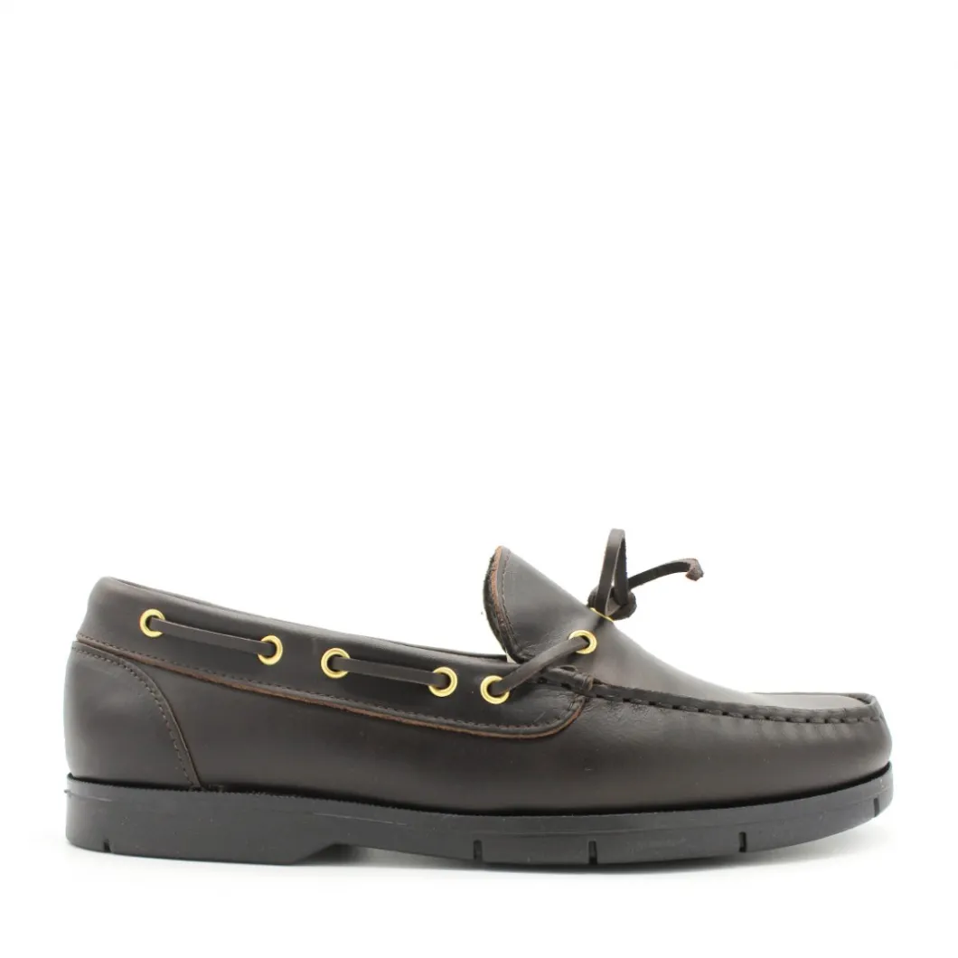 Mocasín náutico marrón