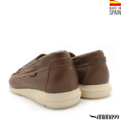 MOCASÍN PIEL CUPRA MARRÓN