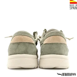 Mocasín wallabee verde mint