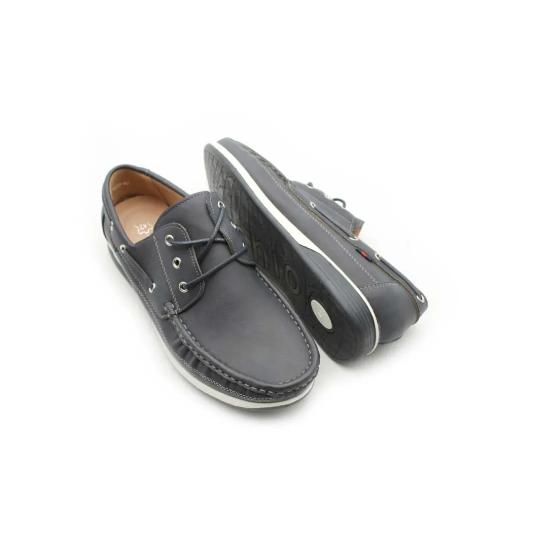 Nauticos deportivo plantilla piel marino