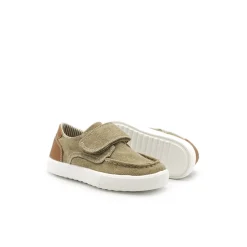 Náutico beige vaquero de verano con velcro
