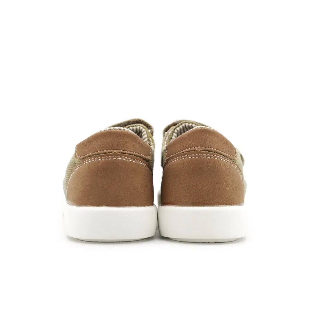 Náutico beige vaquero de verano con velcro