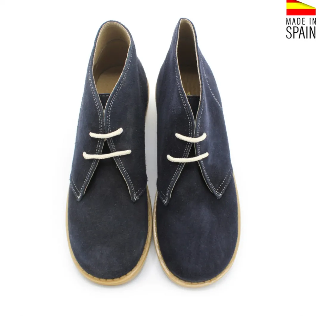 Pisacacas cordones azul marino