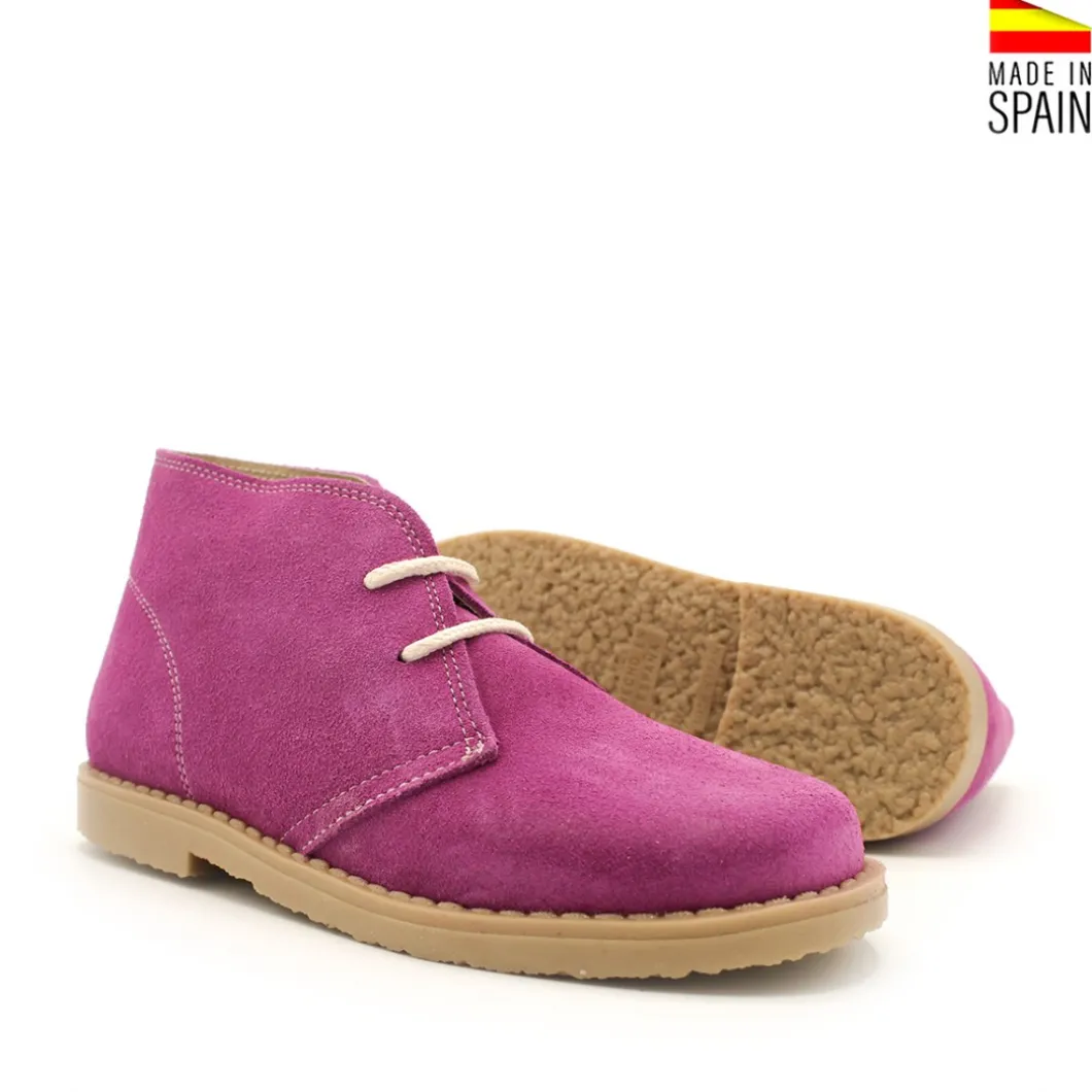 Pisacacas cordones fucsia