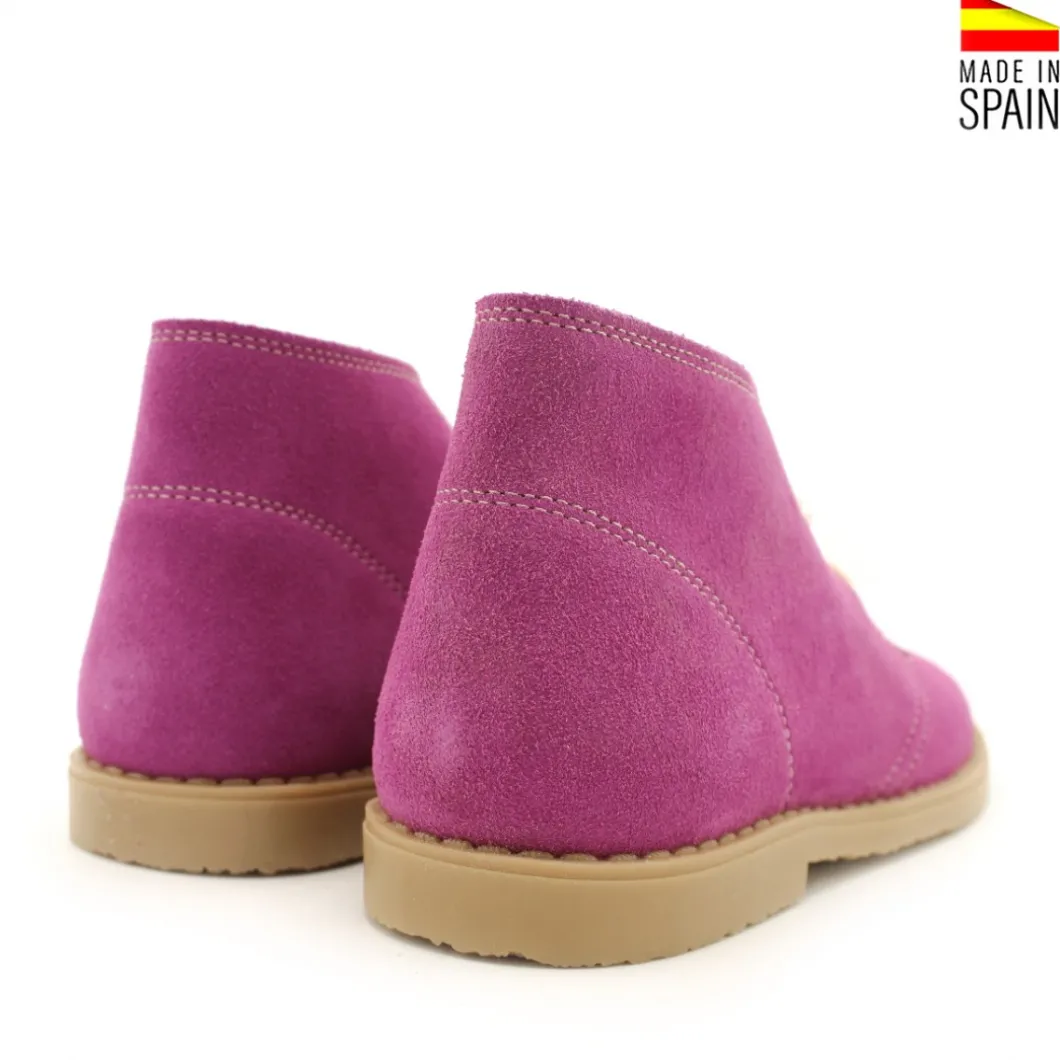 Pisacacas cordones fucsia